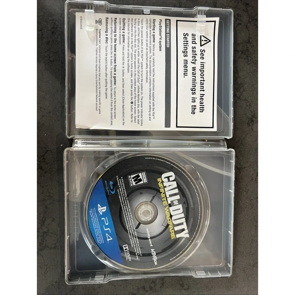 Call of Duty Infinite Warfare PS4 2016 Steelbook Edition Activision CUSA-04762